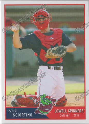 2017 Lowell Spinners Nick Sciortino