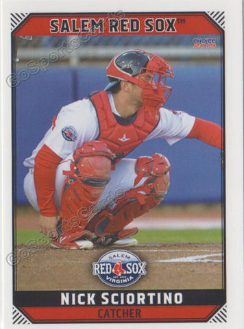 2019 Salem Red Sox Nick Sciortino