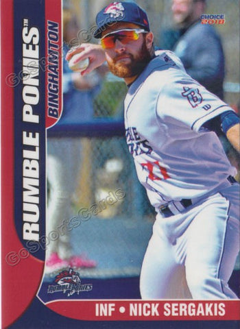 2018 Binghamton Rumble Ponies Nick Sergakis