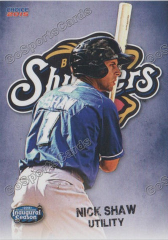 2015 Biloxi Shuckers Nick Shaw