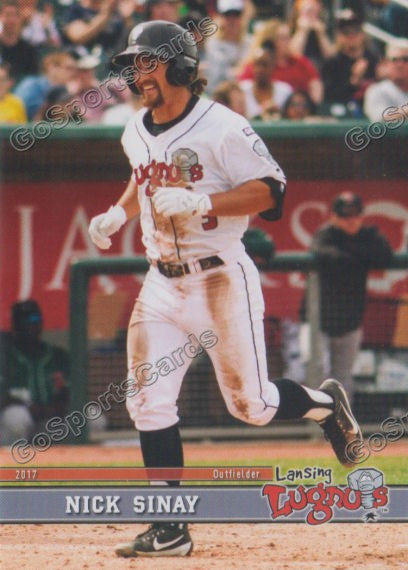2017 Lansing Lugnuts Nick Sinay