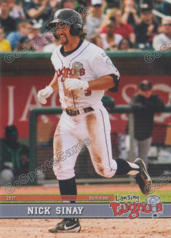 2017 Lansing Lugnuts Nick Sinay