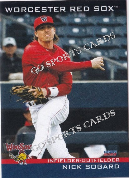 2023 Worcester Red Sox Nick Sogard #29