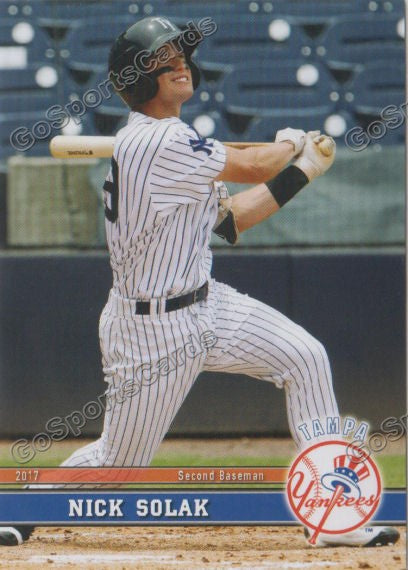 2017 Tampa Yankees Nick Solak