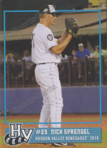 2018 Hudson Valley Renegades Nick Sprengel