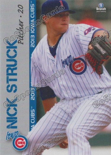 2013 Iowa Cubs Nick Struck