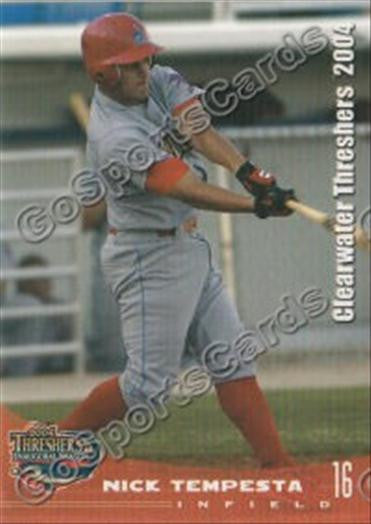 2004 Clearwater Threshers Nick Tempesta