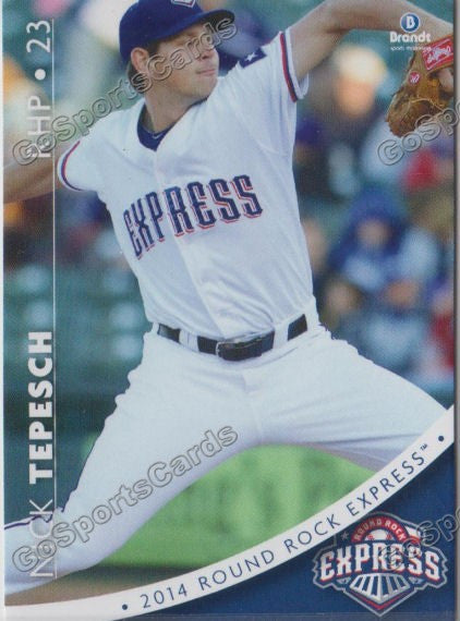 2014 Round Rock Express Nick Tepesch