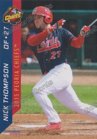 2015 Peoria Chiefs Nick Thompson