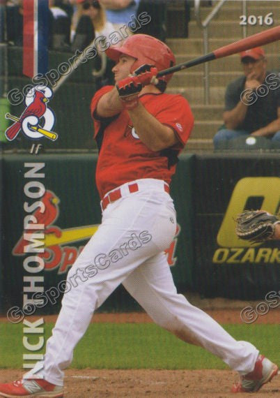 2016 Springfield Cardinals Nick Thompson