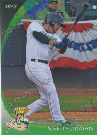 2017 Clinton LumberKings Nick Thurman