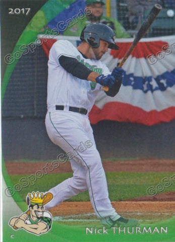 2017 Clinton LumberKings Nick Thurman