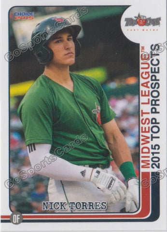 2015 MidWest League Top Prospect Nick Torres