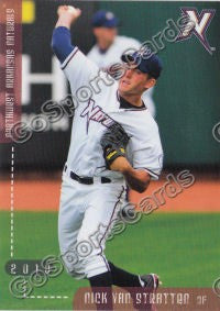 2010 Northwest Arkansas Naturals Nick Van Stratten