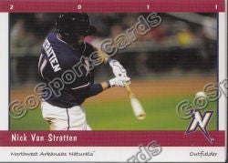 2011 Northwest Arkansas Naturals Nick Van Stratten