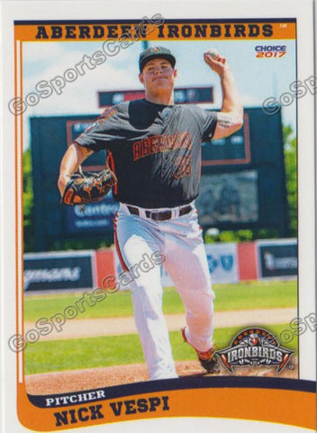 2017 Aberdeen Ironbirds Nick Vespi