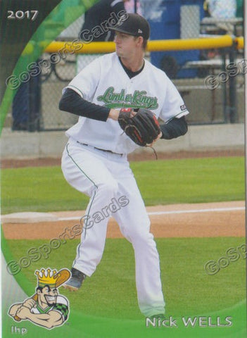 2017 Clinton LumberKings Nick Wells