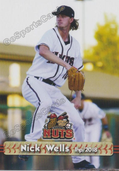 2018 Modesto Nuts Nick Wells