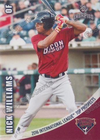 2016 International League Top Prospect Nick Williams