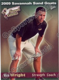 2009 Savannah Sand Gnats MultiAd Nick Wright