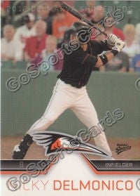 2012 Delmarva Shorebirds Nick Nicky Delmonico