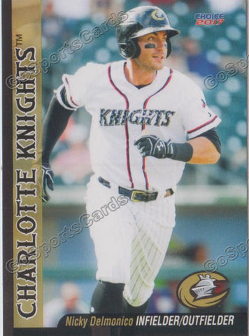 2017 Charlotte Knights Nicky Delmonico