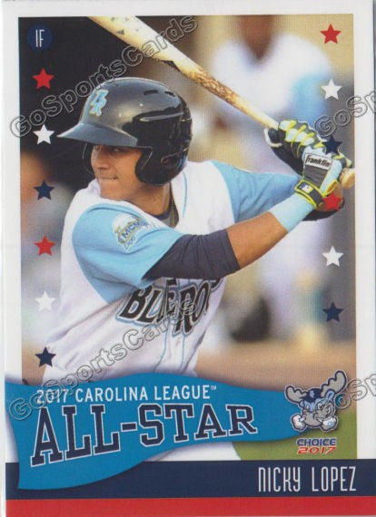 2017 Carolina League All Star N Nicky Lopez