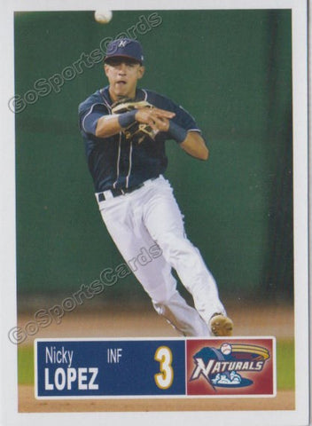 2018 Northwest Arkansas Naturals Nicky Lopez