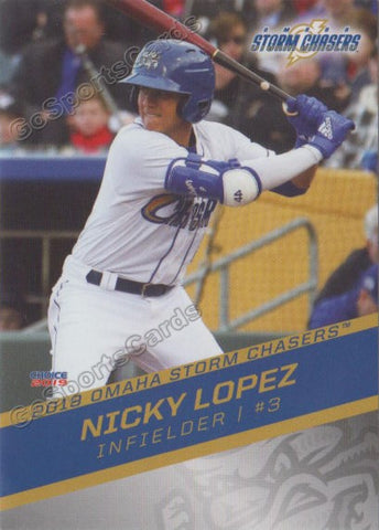 2019 Omaha Storm Chasers Nicky Lopez