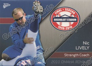 2010 Omaha Royals Nic Lively