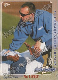 2011 Omaha Storm Chasers Nic Lively