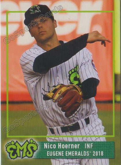 2018 Eugene Emeralds Nico Hoerner