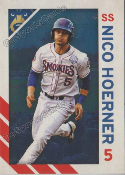 2019 Tennessee Smokies Nico Hoerner