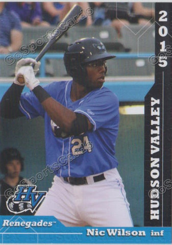 2015 Hudson Valley Renegades Nic Wilson