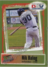 2011 Green Bay Bullfrogs DAV Nik Balog