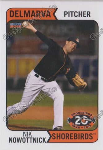 2015 Delmarva Shorebirds Nik Nowottnick