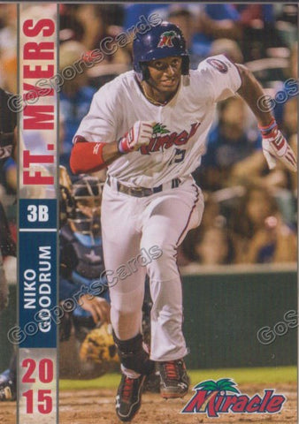2015 Fort Myers Miracle Niko Goodrum