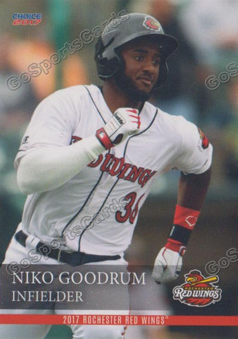 2017 Rochester Red Wings Niko Goodrum