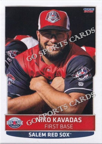 2021 Salem Red Sox Update Niko Kavadas