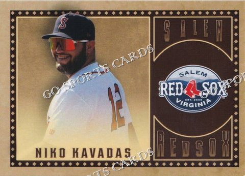 2022 Salem Red Sox Niko Kavadas