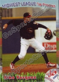 2009 MidWest League Top Prospects Niko Vasquez