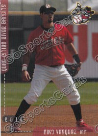 2010 Quad Cities River Bandits Niko Vasquez