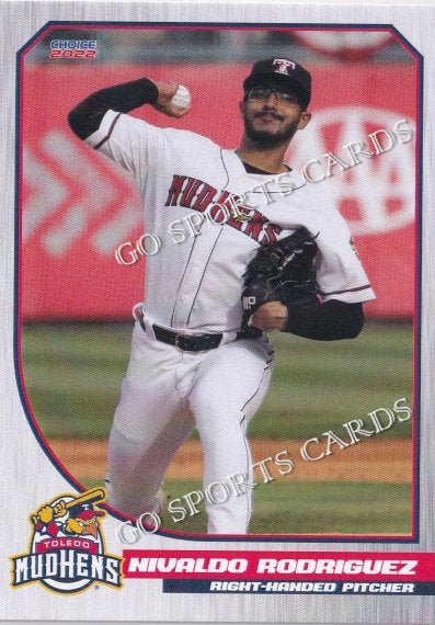 2022 Toledo Mud Hens Nivaldo Rodriguez