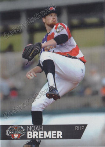 2018 Hickory Crawdads 2nd Noah Bremer