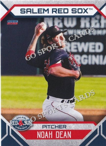 2023 Salem Red Sox Noah Dean