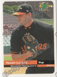 2003 Norwich Navigators Noah Lowry