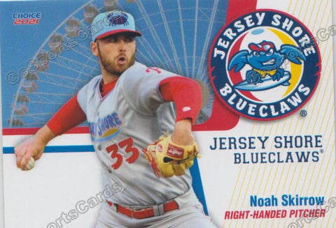 2021 Jersey Shore Blueclaws Noah Skirrow