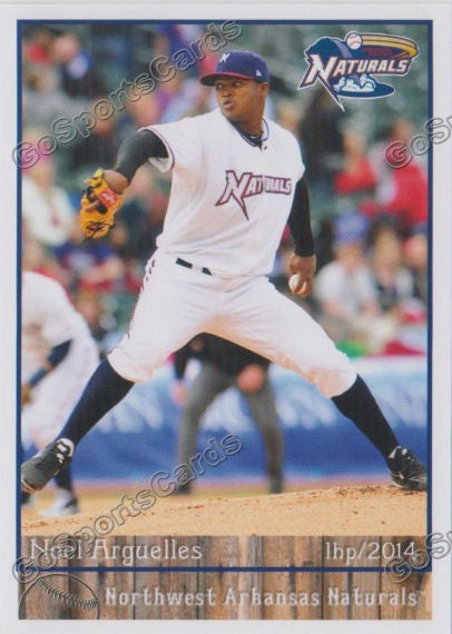 2014 Northwest Arkansas Naturals Noel Arguelles