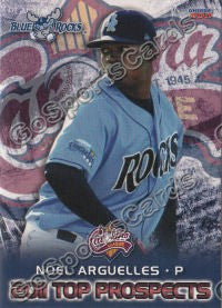 2011 Carolina League Top Prospects Noel Arguelles