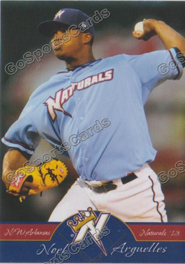 2013 Northwest Arkansas Naturals Noel Arguelles